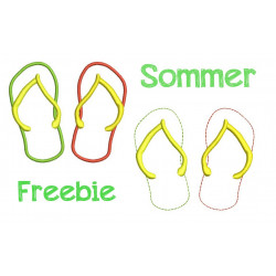 Stickdatei - Sandalen